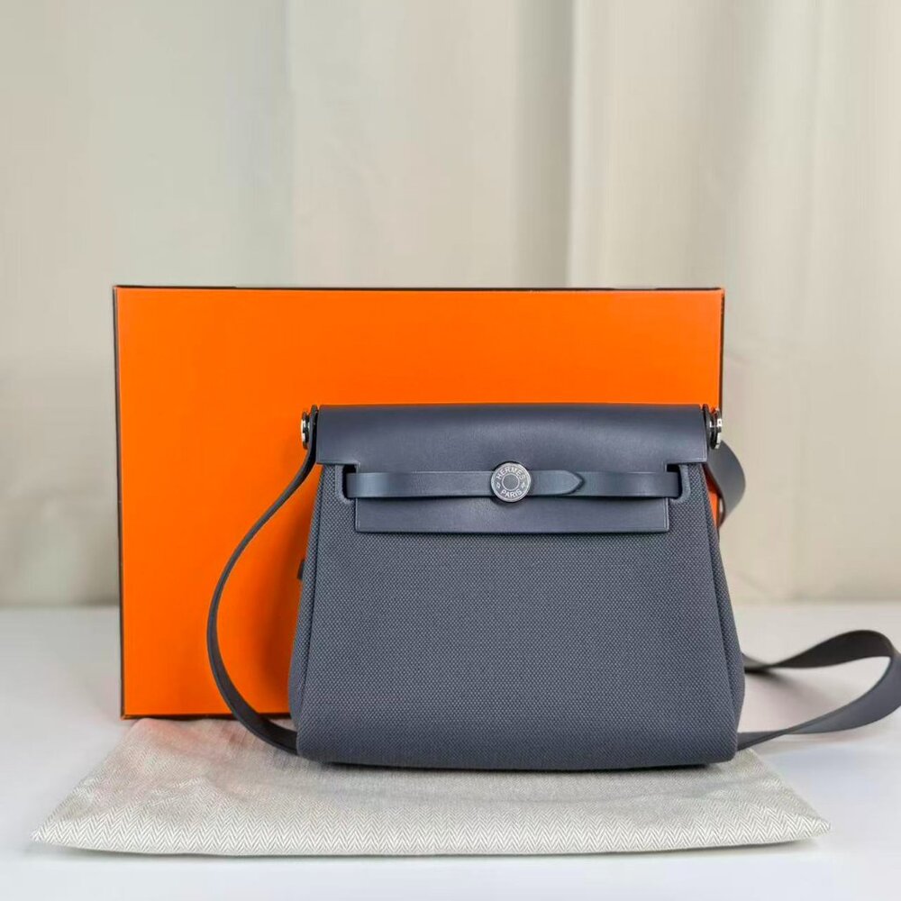 Hermes Herbag Mini Shoulder Bag Crossbody Fullset